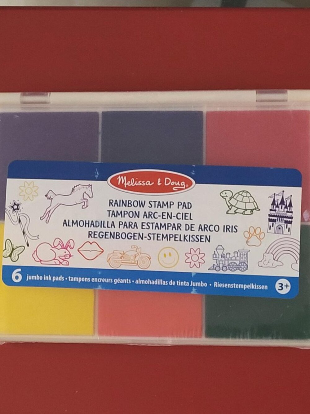 Melissa & Doug NEW Rainbow Stamp Pad